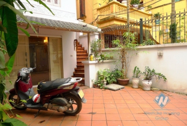 Beautiful house for rent in Dang Thai Mai Street, Tay Ho, Hanoi